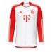 Camisa de Futebol Bayern Munich Harry Kane #9 Equipamento Principal 2023-24 Manga Comprida